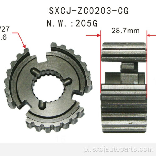 Wysoka jakość 46751821 Synchronizator Ring Hub Sleve dla części zamiennych Palio Fiat Transmission